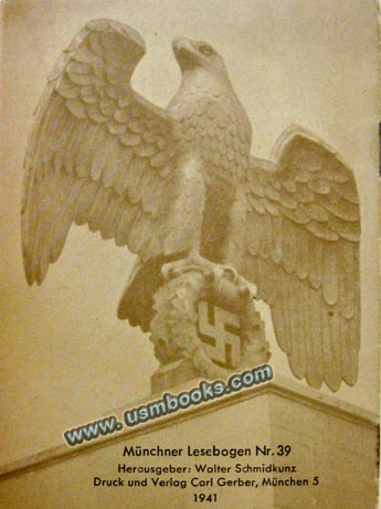 Nazi eagle and swastika